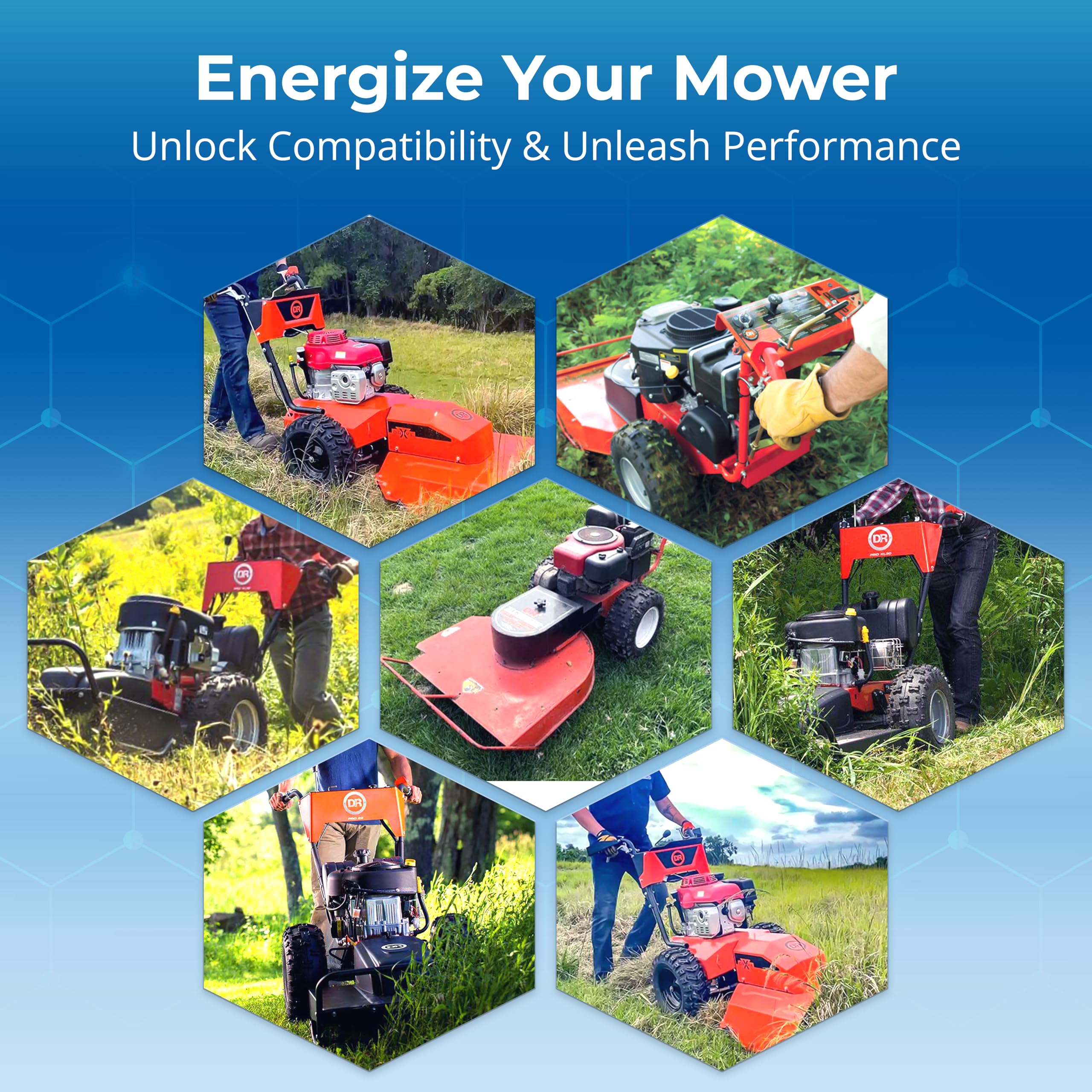 【チェリー様】専用 Amazon.com: 12V 10AH Battery Replacement For DR Mower Battery